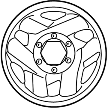 Toyota Tacoma Spare Wheel - 42601-04190
