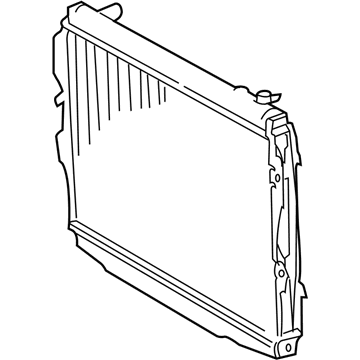 Toyota Tundra Radiator - 16410-AZ057