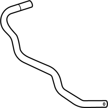 Toyota 16281-24070 Hose,  Water By-Pass