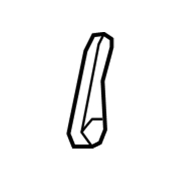 Toyota 72526-60060-E0 Recline Handle, Beige, Rear