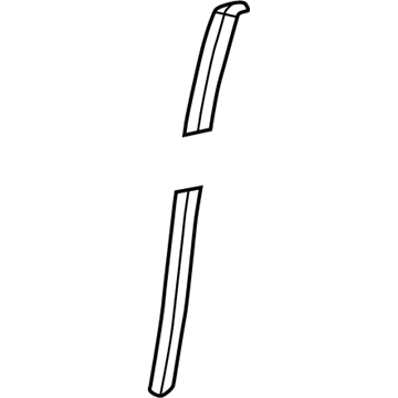 Toyota 67407-60040 Division Bar, Passenger Side