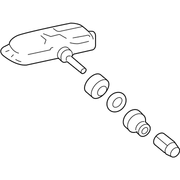 Toyota 42607-06020 TPMS Sensor