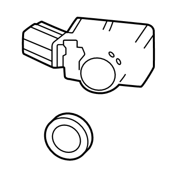 Toyota bZ4X Parking Assist Distance Sensor - 89341-K0070-P0
