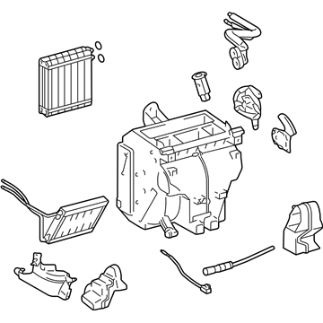 Scion 87050-21151 Evaporator Assembly