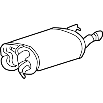 Toyota Solara Exhaust Pipe - 17440-0H030