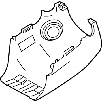Toyota RAV4 Prime Steering Column Cover - 45287-06410-C0