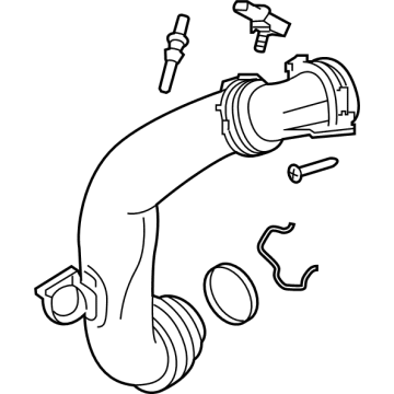 Toyota GR Supra Air Intake Coupling - 17882-WAA01