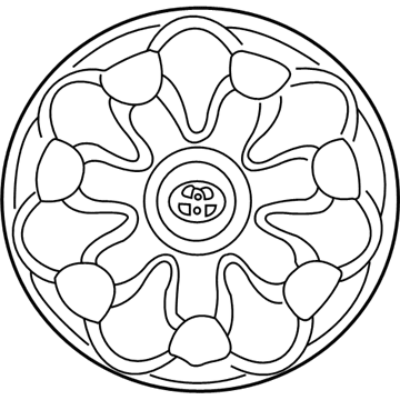Toyota Echo Wheel Cover - PT255-52001-SK