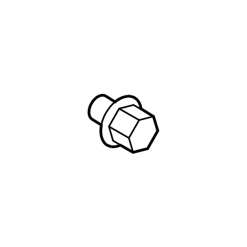 Toyota 90942-01121 Nut,  Hub (For Axle)