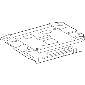 Toyota 86680-34120 Display Unit