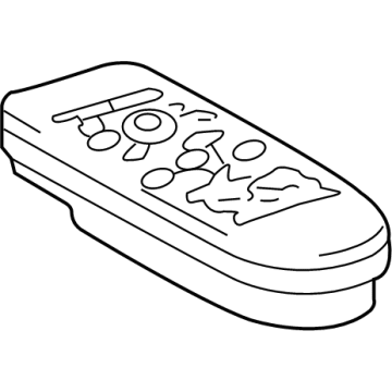 Toyota 86170-48070 Remote Control