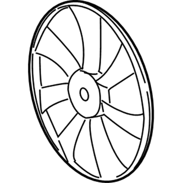 Toyota Sienna Cooling Fan Assembly - 16361-0P170