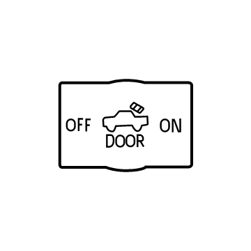 Toyota 84267-0C051 Light Switch