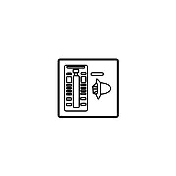 Toyota 84152-0C030 Light Switch