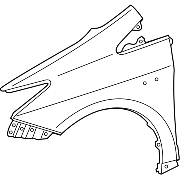Toyota Prius Fender - 53802-47050