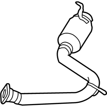 Toyota RAV4 Tail Pipe - 17430-28775