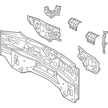 Toyota 58307-10350 Rear Body Panel