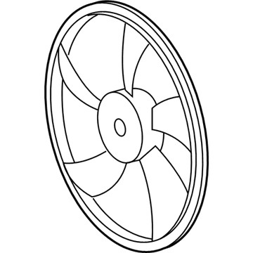 Toyota Highlander Cooling Fan Assembly - 16361-0P330