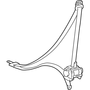 Toyota Echo Seat Belt - 73220-52223-B0