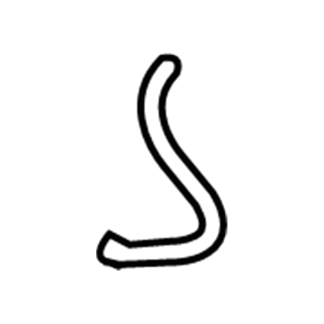 Scion xD Coolant Reservoir Hose - 16378-37020