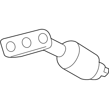 Toyota FJ Cruiser Catalytic Converter - 17140-31590