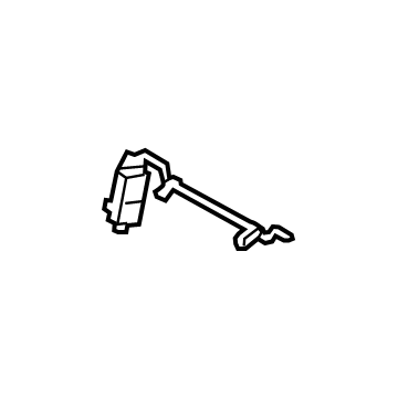 Toyota 72760-0E010 Lumbar Adjuster