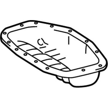 Toyota Supra Oil Pan - 12111-46040