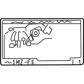 Toyota 17792-20150 Vacuum Diagram
