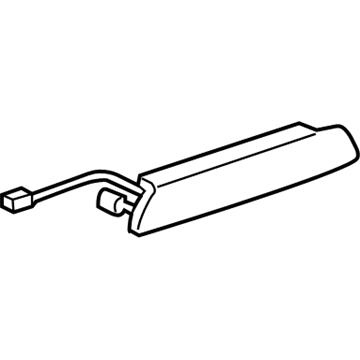 Toyota 81570-35100 High Mount Lamp, Center