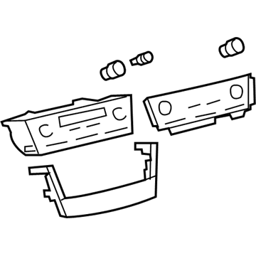 Toyota Camry A/C Switch - 55900-06330