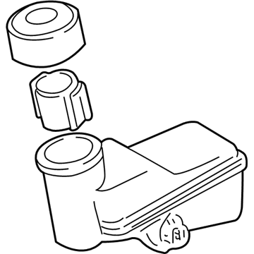 Toyota Echo Brake Master Cylinder Reservoir - 47220-52040