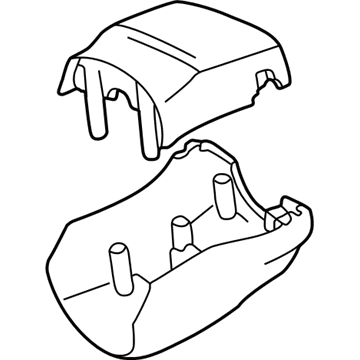 Toyota RAV4 Steering Column Cover - 45286-42050-C0