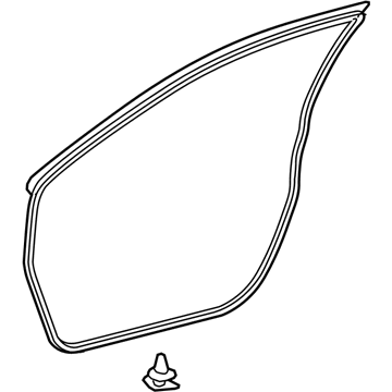Toyota Camry Weather Strip - 67862-06150