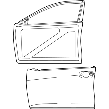 Toyota 67002-06221 Door Shell
