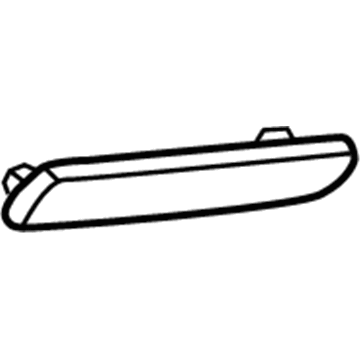 Toyota 81920-12110 Reflector, Driver Side