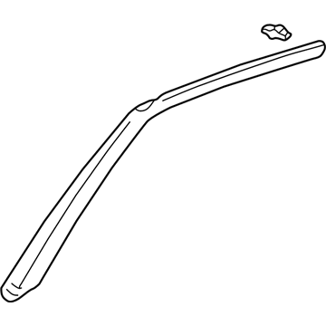 Toyota 62212-42020-B1 Windshield Pillar Trim, Driver Side