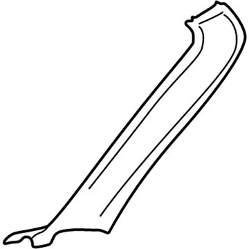 Toyota 62211-17080-C0 Pillar Trim, Passenger Side