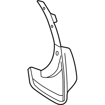 2002 Toyota Corolla Mud Flaps - 76625-02060-B1