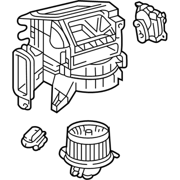 Toyota Blower Motor - 87130-35151