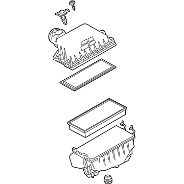 Toyota RAV4 Air Filter Box - 17700-F0021
