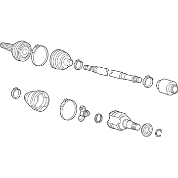 Scion Axle Shaft - 43410-74060