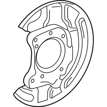 Scion Backing Plate - 47881-21020