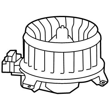 Toyota SU003-02079 Blower Motor, Upper