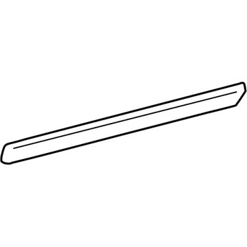 2005 Toyota Camry Door Moldings - 75742-33180-G4