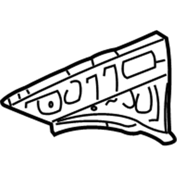 Toyota 55713-60050 Side Panel, Passenger Side