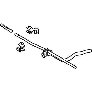 Toyota Avalon Coolant Reservoir Hose - 16282-0P040