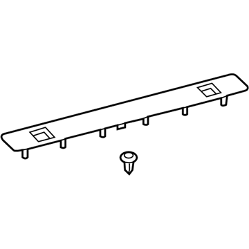Toyota 58401-35060-C3 Board Sub-Assembly, Deck, Rear