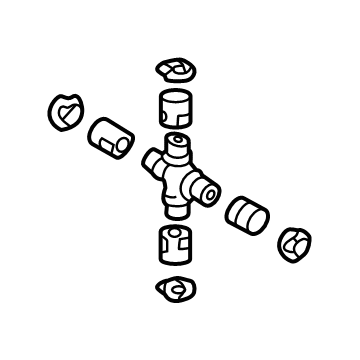 Toyota Sequoia Universal Joint - 04371-0C102