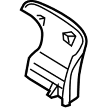 Toyota 71706-06010-A2 Seat Back Panel, Driver Side