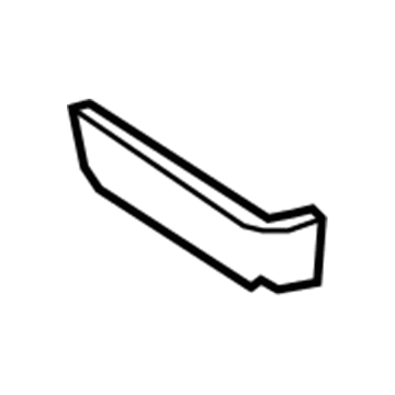 Toyota 71868-06040-A0 Front Shield, Driver Side